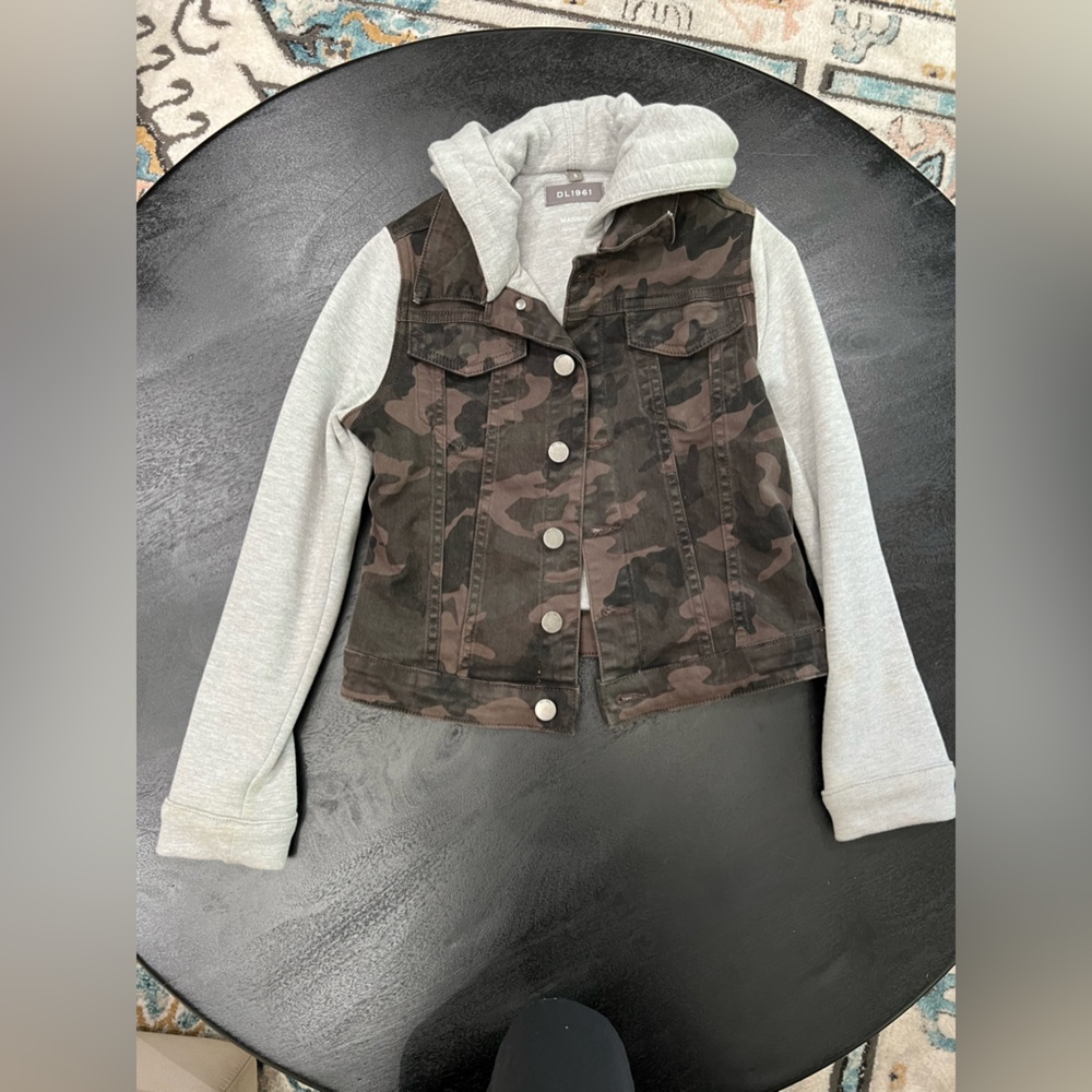 👖💚DL1961💚👖Manning Camo Jacket Size S(7/8)